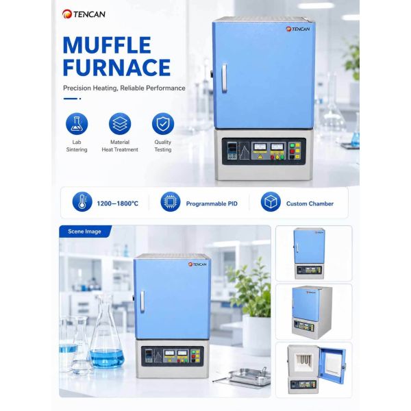 1800°C Ultra-High Temperature Muffle Furnace for Advanced Material Processing