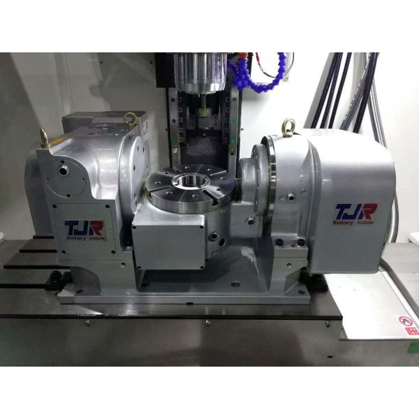 Table Indexing Repeatability 6 CNC Machine Rotary Table With Guide Block Stainless Steel Width 18h 7mm