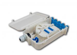 China PP ABS FTTx fiber optic termination box for SC FC LC ST adaptors on sale