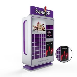 220V Makeup Coin Vending Machine , Self Service Lipstick Vending Machine