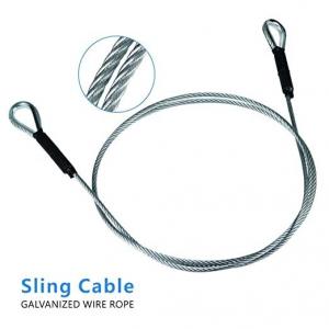 Wholesale Steel Grade Stainless Steel Zipper Sling Wire Rope 8/11/14 