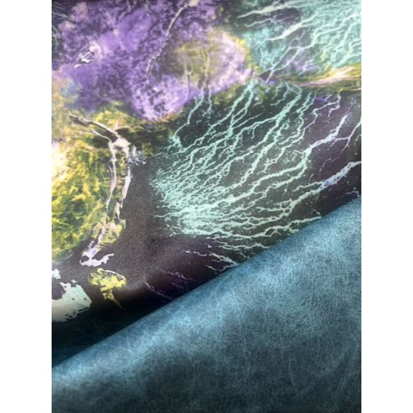 Digital Printing Velvet Fabric For Sofa Pillows