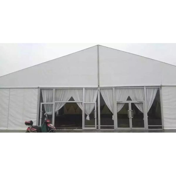 Hot Sale 20m Width White Outdoor Warehouse Tent With Waterproof PVC Fabric