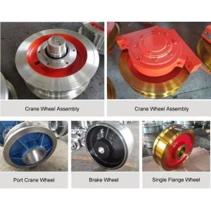 Wholesale Steel Crane Shaft Cast Ld Wheel Block Set For Overhead Crane from china suppliers