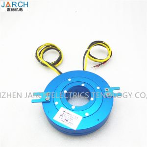 250RPM Speed Pancake Slip Ring Thickness 22mm With Through Bore 25.4mm 4