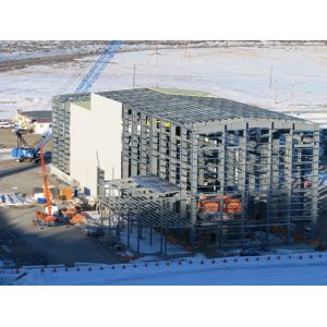 Buy cheap Pre Engineered High Rise Steel Structure Kits Fireproof Seismic Commercial from wholesalers