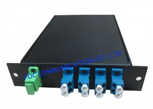 Wholesale 8 Channel optical fiber multiplexer , high speed multiplexer LC Connector from china suppliers