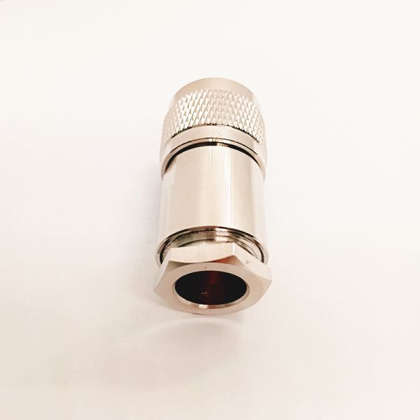 Clamping Type RF Connector UHF / SL16 / PL259 Male Type Connector For LMR400 Coaxial Cables