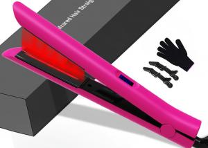 China 1 Inch 450 Degrees Ceramic Plate Flat Iron Professional Salon Tools Infrared on sale