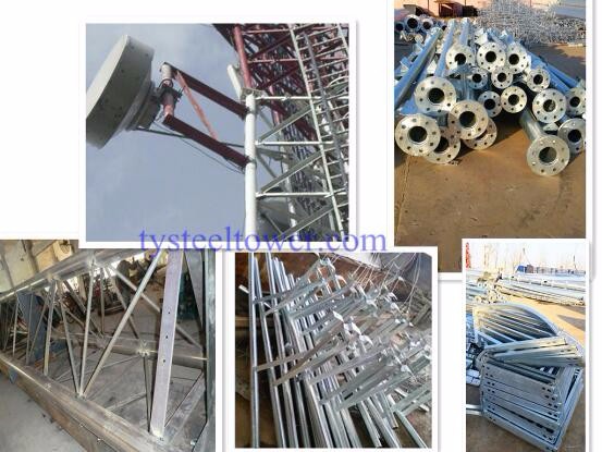 communication tower Guy Rope galvanized tower for telecom telecom tower