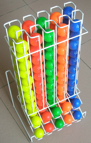 Golf ball display & golf ball dispenser