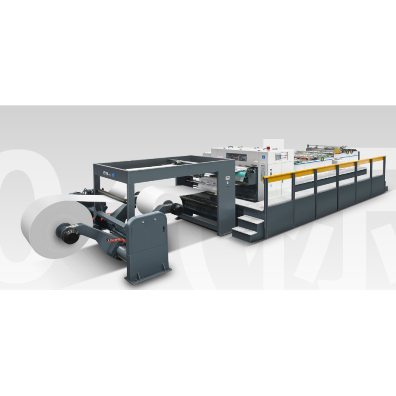 GUOWANG XJ-1700S Automatic Paper Sheeter Cutter Machine,Years 2020,Machine weight:11000kg,Power:30KW
