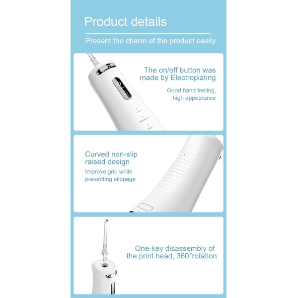 Portable Type C Charging 300ml nicefeel oral irrigator