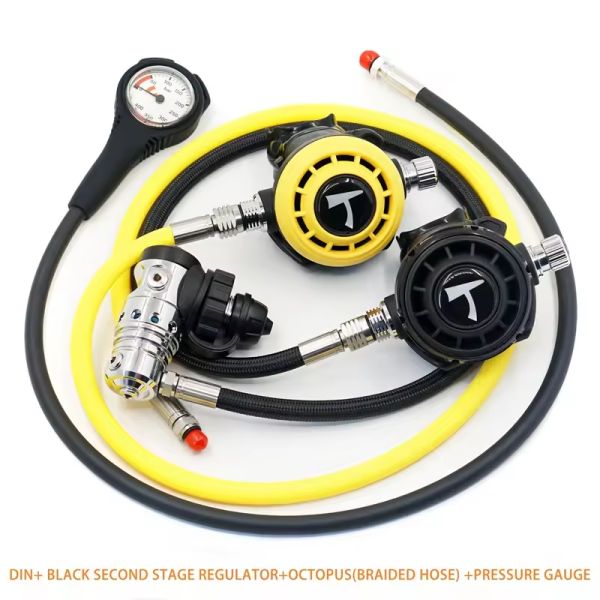 Durability Balanced Diaphragm Scuba Diving Regulator Set For Training