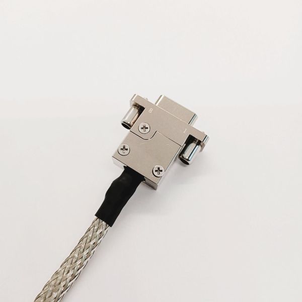 ODM J30J Female Micro D Connector with Precision Twist Pins, High-Temperature Resistance, and Threaded Locking
