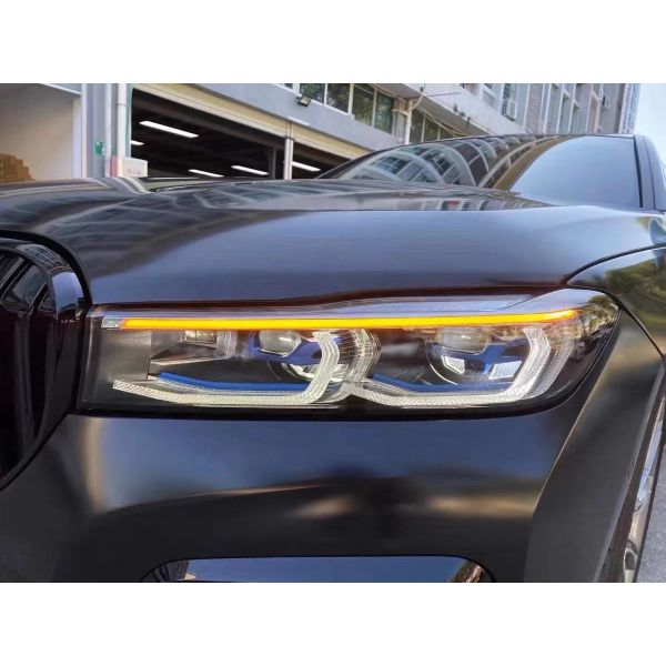 Revamped BMW 7 Series F02 G12 Body Kit With Through Taillight Standard Year 2007-2012