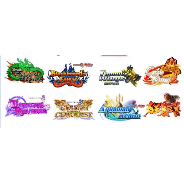 Arcade Rivers Casino Video Fish Table Gambling Game Machine