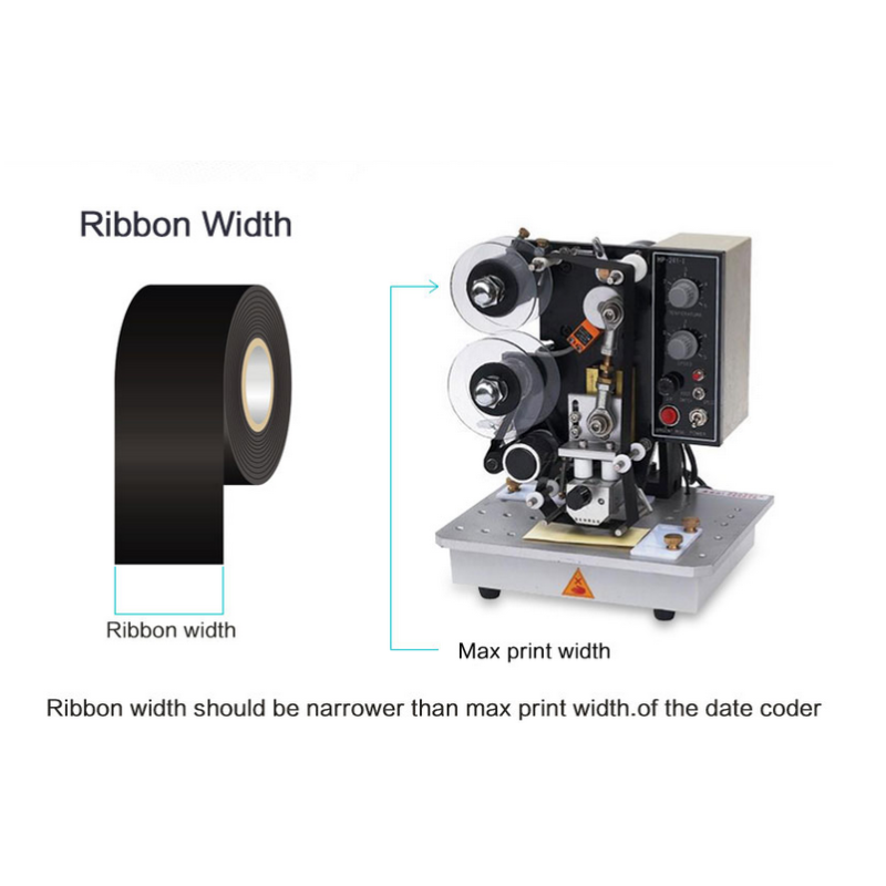 Hot Stamping Foil Hot Coder Ribbon/ hot stamping date ribbon for coding machine/ foil for date coding machine