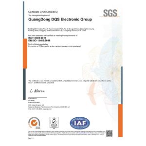 DQS Electronic Co., Limited Certifications