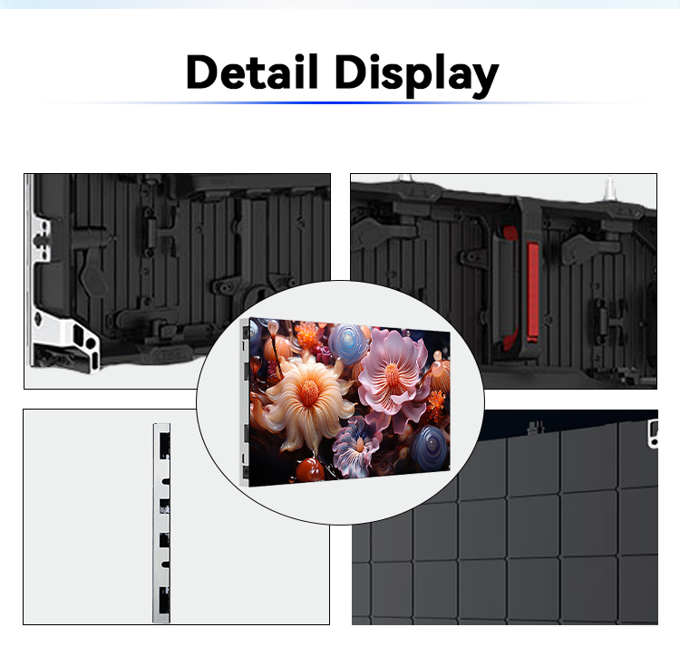Full Color P5 COB Led Display Module Stage Video Wall Conbattery Management Systems