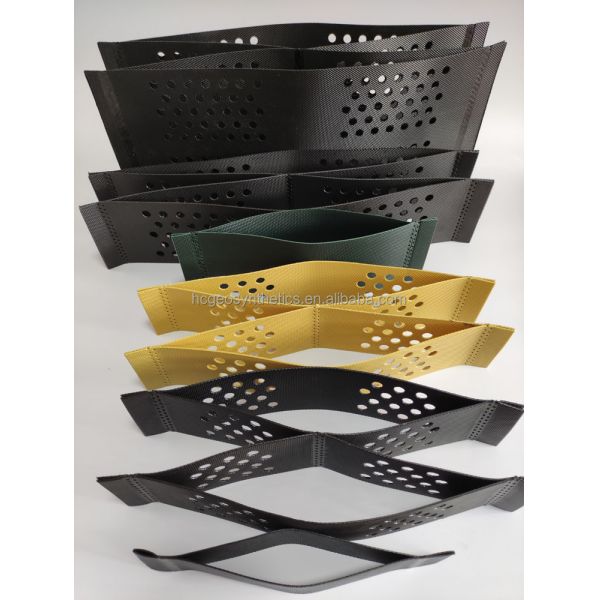 Textured Erosion Control Geocell Pea Gravel Stabilizer Grid For Pathway Slope