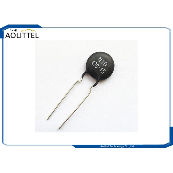 Disk NTC Thermistor Resistor NTC 47D-15 47D15 Thermal Resistor 47Ohm 15mm 3A Current Inrush Limited