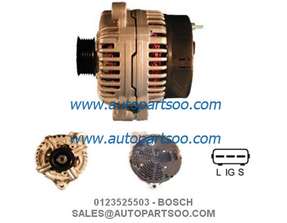0120468145 0101540002 - BOSCH Alternator 24V 100A Alternadores