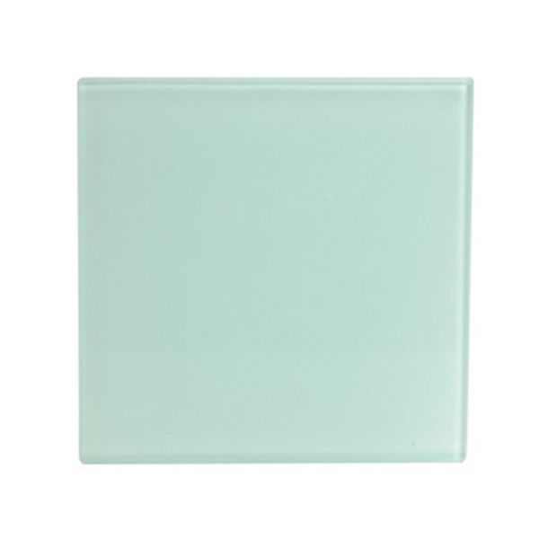 Square Shape Tempered Glass Coaster Blanks For Sublimation Heat Transfer