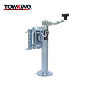 Wholesale 1000lbs Zinc Plated Bolt Thru Trailer Jack With Foot Plate from china suppliers