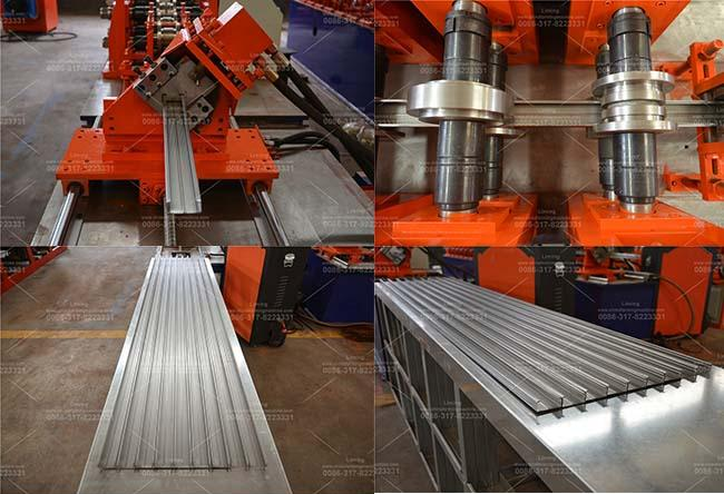 PPGI Interior Decoration Cold Roll Forming Keel Machine