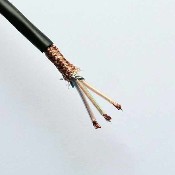 XLPE Insulation Braided Shielded Instrument Cable Computer Control For Signal Transmission