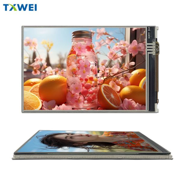 3.5 Inch 320*480 ILI9488 RGB Interface 3.5 Inch 350nitsTFT LCD Display with resistance Touch