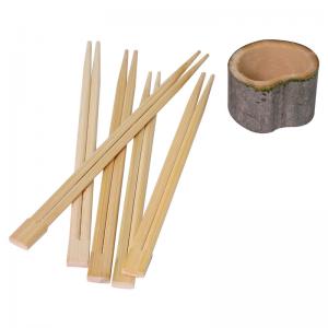 Eco Friendly wholesale 21cm bamboo disposable chopsticks titanium chopsticks