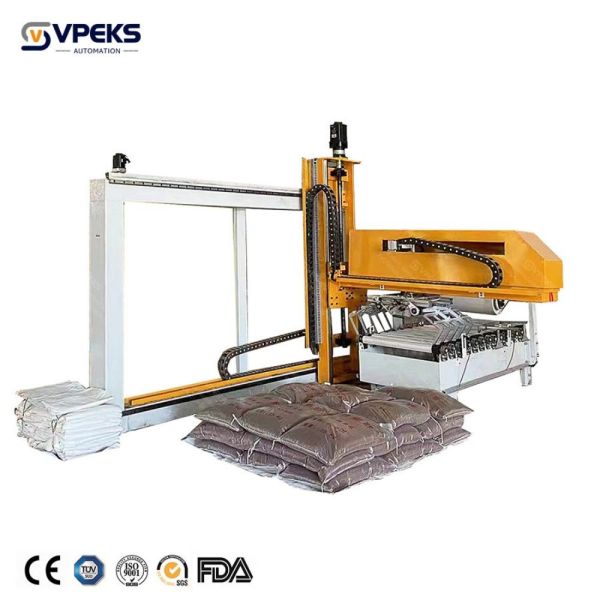 Automatic Low Level Palletizer With Air Cylinder