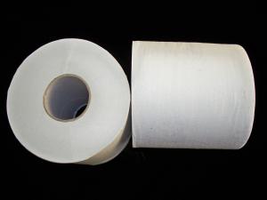 China Environmental 500 Sheets Natural soft recycled toilet paper rolls with core on sale