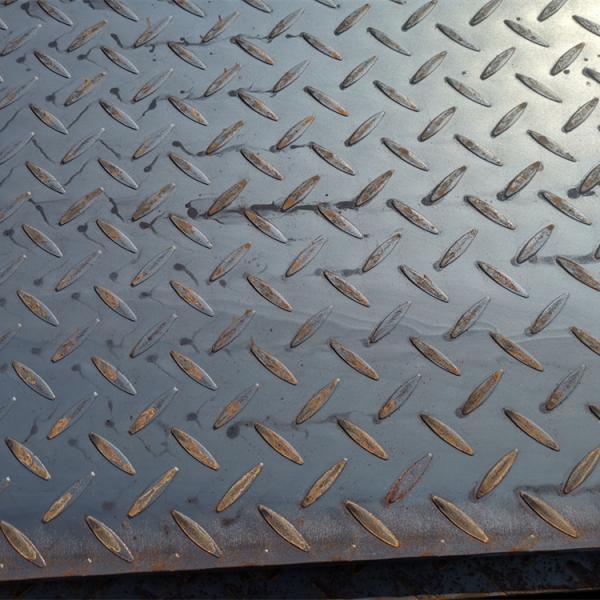 Quality Tear Drop Pattern Mild Steel Checkered Plate A36 Carbon MS for sale