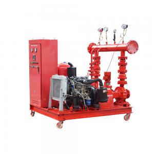 China 220 / 380V Frequency Fire Pump With Electricity Power Supply For Construction Sites on sale