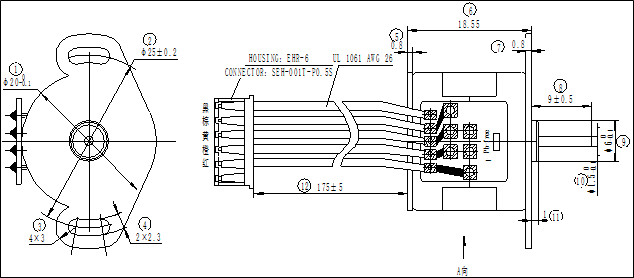 18 Degrees Permanent Magnet Stepper Motor 20BY45 Micro Stepper Motor For Instrument Or Printer