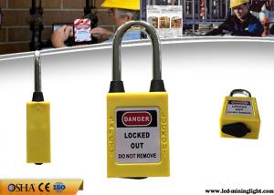 Wholesale OEM 38mm Steel Dustproof Industrial Safety Lockout Padlocks with Key Alike from china suppliers