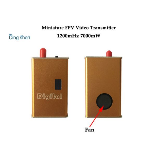 Quality 1200Mhz Mini FPV Video Transmitter 7000mW Wireless AV Sender for Robot and Drones