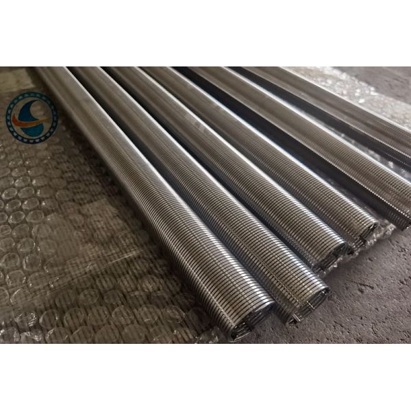 Slot 0.02mm Wedge Wire Mesh , Johnson Screen Pipe