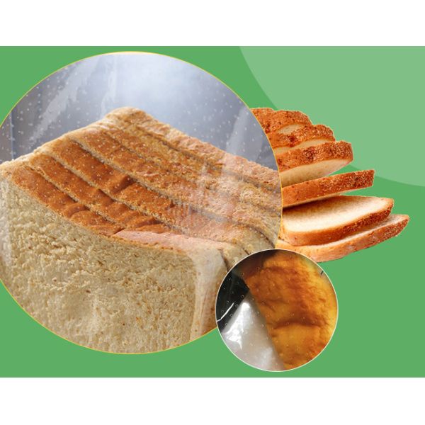 Transparent Micro Perforated Vegetable Plastic Bread Bags Recyclable Polypropylene Food Bag