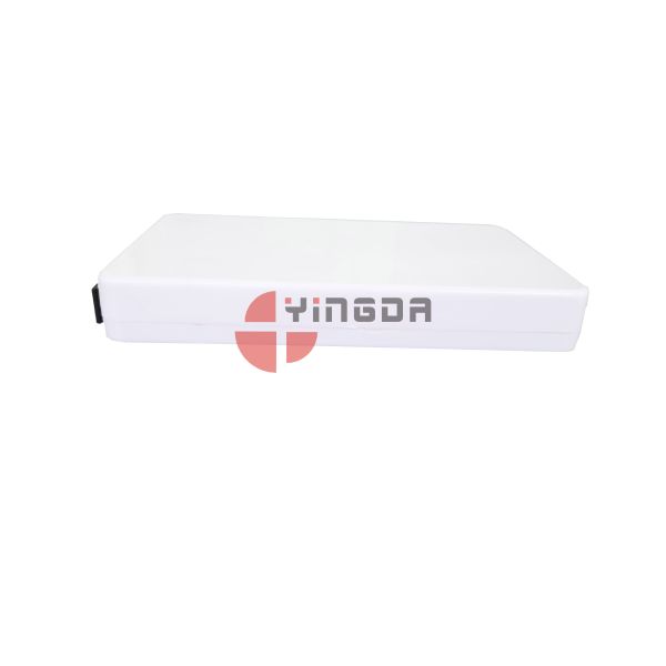 White 2SC Mini Roseta Fiber Termination Box 2 Port Wall Mounted ABS+PC Alloy OTB ODB