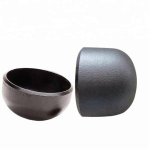 China Sch40 WPB Carbon Steel Cap A234 Butt Weld Pipe Cap Seamless 6 on sale