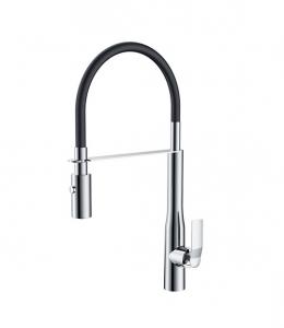 Wholesale Modern Single Lever Chrome Brass Kitchen Sink Faucets OEM from china suppliers