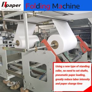 Tissue Paper Folding Machine 1170*901*1300cm 5000 kg for Embossing and