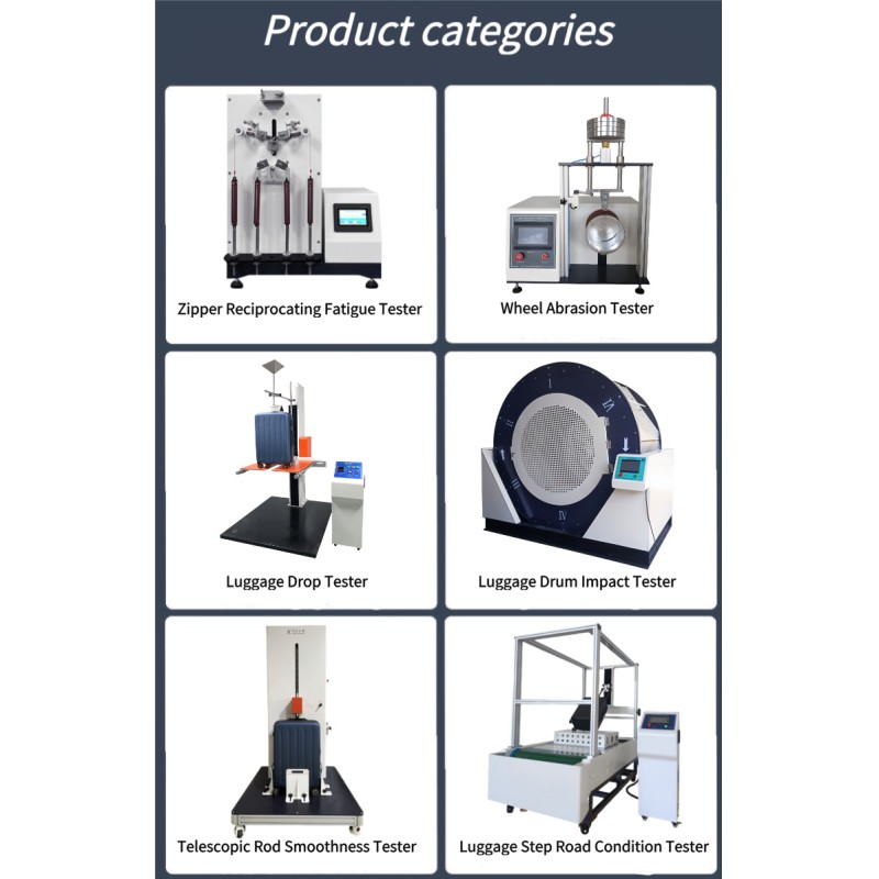HUAKAI Protection Adjustable Speed Luggage Stairs Simulation for Test Machine Up/Down Road Condition Testing