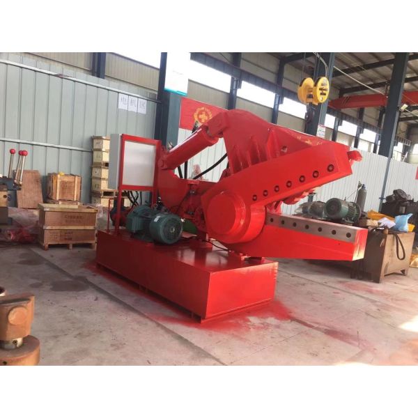 Integrated 80T Force 7.5kw Hydraulic Alligator Metal Shear Machine