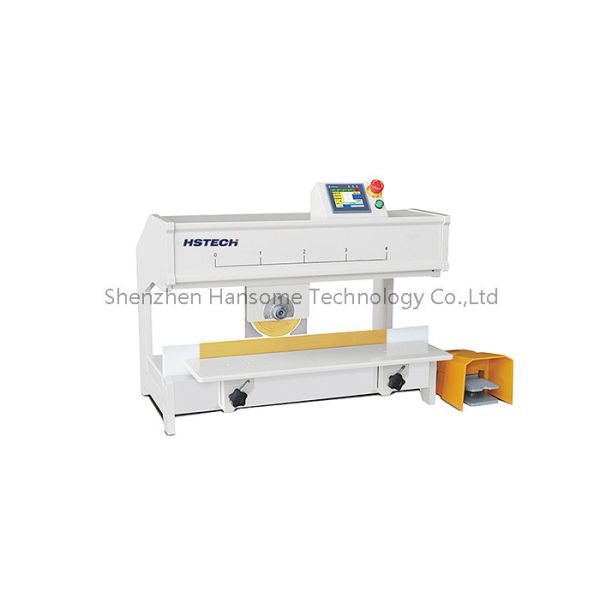 Touch Screen PCB Depaneling Equipment for V-cut PCB Separation with Counting Function