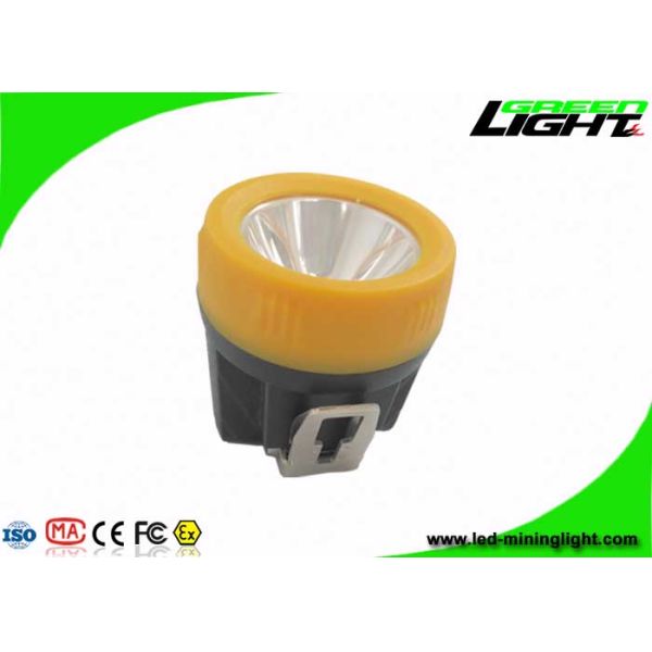 10000lux Cordless Mining Cap Lamps , Coal Miner Hard Hat Light 3.8Ah Battery